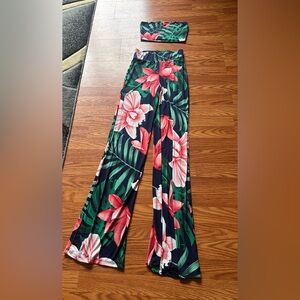 Floral Print Women's Pants